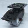 DOUBLE WHEEL with plate black rubber wheel 