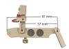 DAMPER LEVER BODY WITH DOUBLE -piece- 