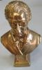 Schubert - 17 cm Gold bronziert 