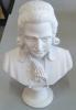 Mozart - 31 cm Alabaster natur 