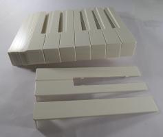 KEY COVERING WITH FRONT CREAM 50 mm 