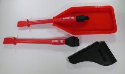 Set of glue brushes, tray and applicator silicone SILI 