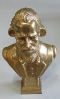 Brahms - 17 cm Gold bronziert 